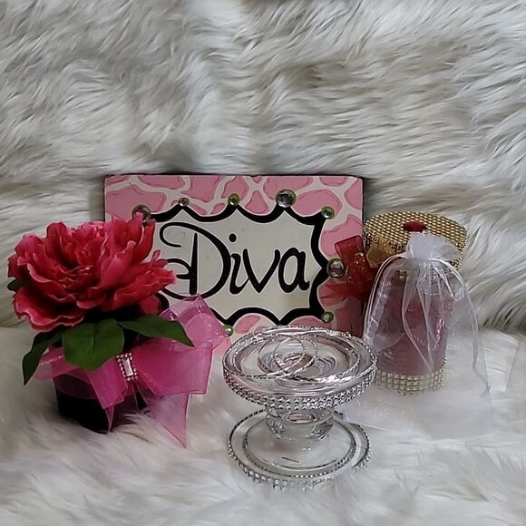 1528 BEAUTY EARRING 2 PC SET WITH GIFT BAG - Picture 2 of 5